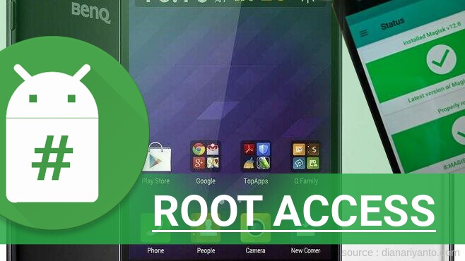 Root BenQ B502 Tanpa Komputer